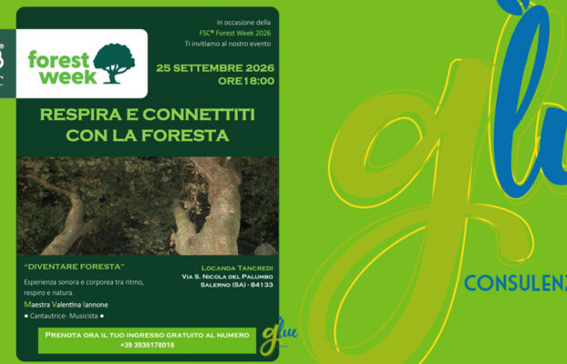 FSC® Forest Week 2026. Celebriamola con Glue
